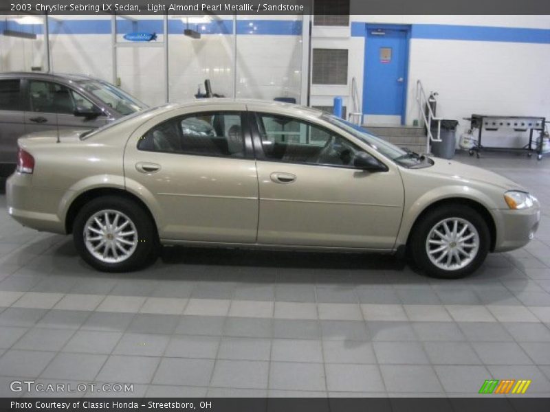 Light Almond Pearl Metallic / Sandstone 2003 Chrysler Sebring LX Sedan