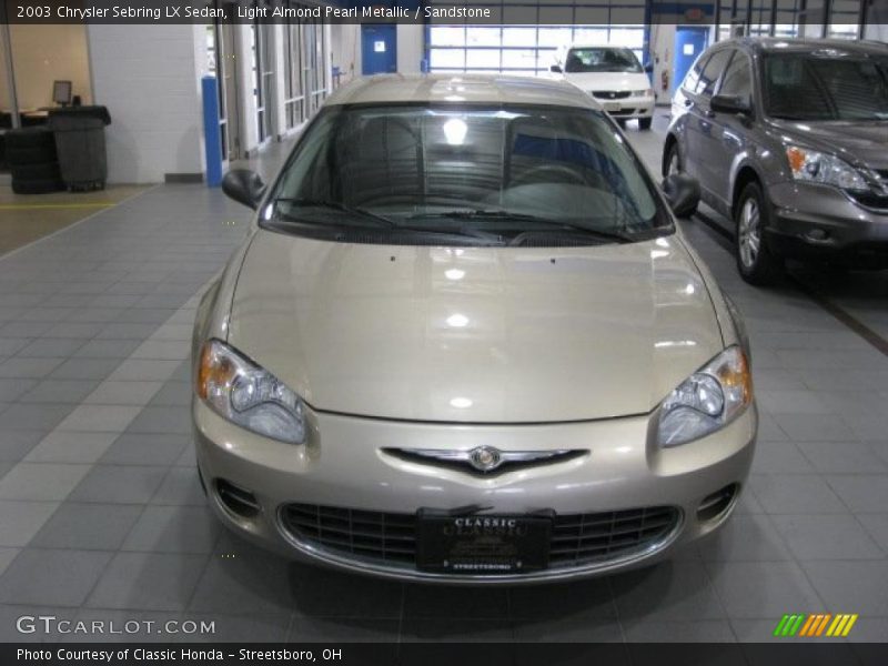 Light Almond Pearl Metallic / Sandstone 2003 Chrysler Sebring LX Sedan