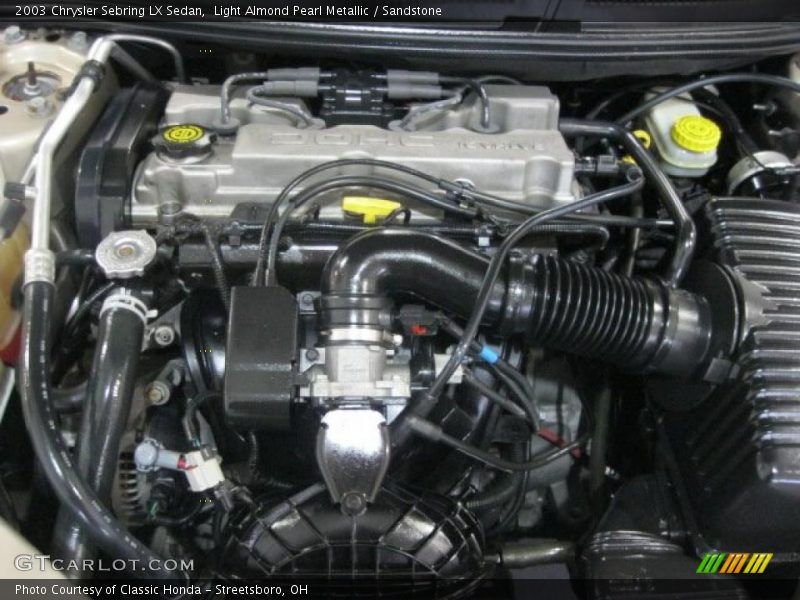  2003 Sebring LX Sedan Engine - 2.4 Liter DOHC 16-Valve 4 Cylinder
