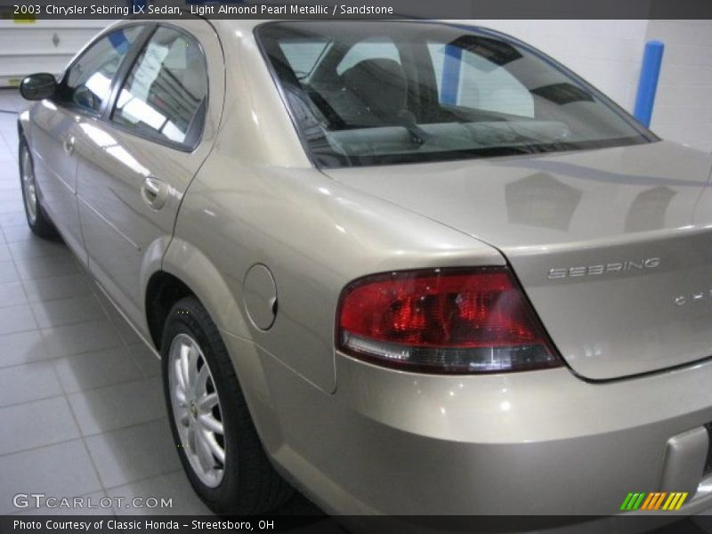 Light Almond Pearl Metallic / Sandstone 2003 Chrysler Sebring LX Sedan