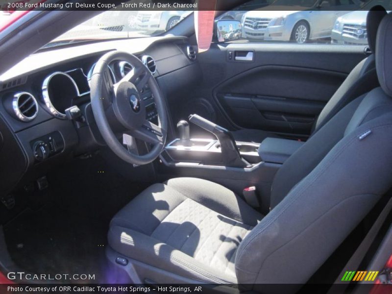  2008 Mustang GT Deluxe Coupe Dark Charcoal Interior