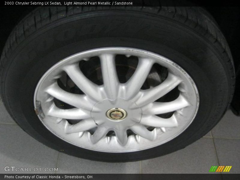 Light Almond Pearl Metallic / Sandstone 2003 Chrysler Sebring LX Sedan