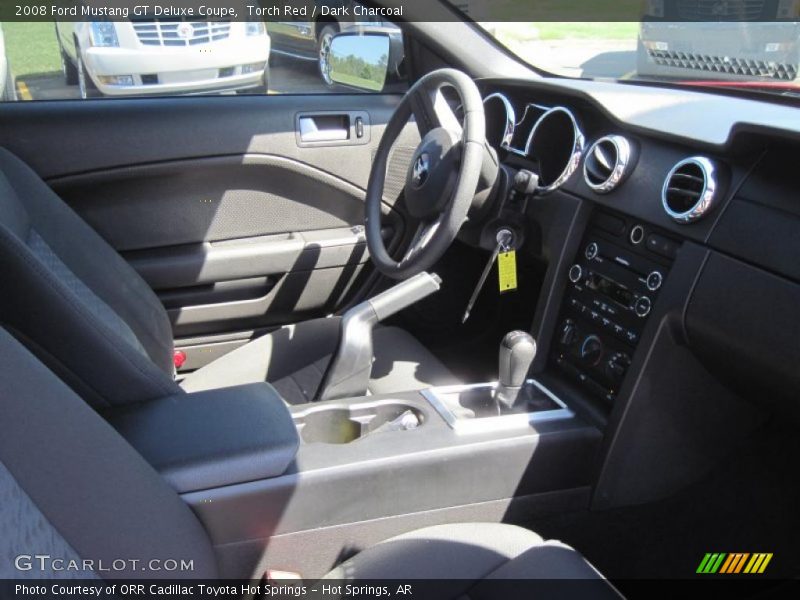 Torch Red / Dark Charcoal 2008 Ford Mustang GT Deluxe Coupe