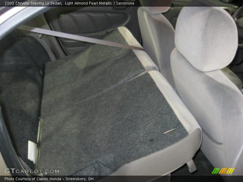 Light Almond Pearl Metallic / Sandstone 2003 Chrysler Sebring LX Sedan