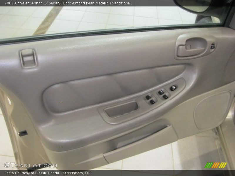 Light Almond Pearl Metallic / Sandstone 2003 Chrysler Sebring LX Sedan