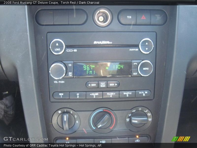 Torch Red / Dark Charcoal 2008 Ford Mustang GT Deluxe Coupe