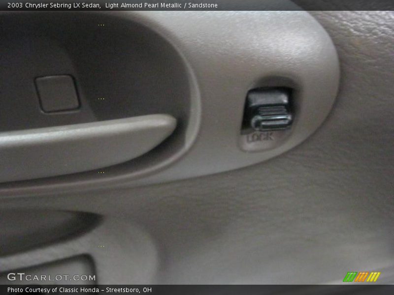 Light Almond Pearl Metallic / Sandstone 2003 Chrysler Sebring LX Sedan