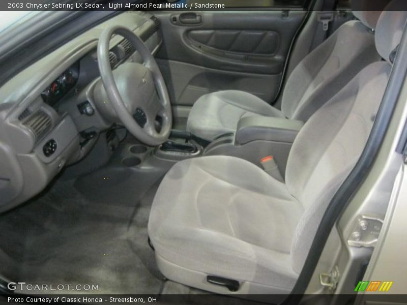 Light Almond Pearl Metallic / Sandstone 2003 Chrysler Sebring LX Sedan