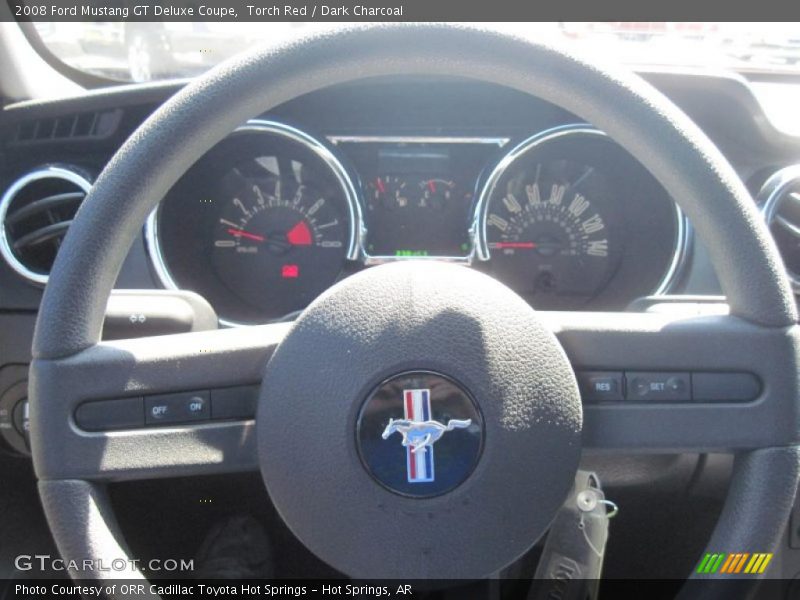 Torch Red / Dark Charcoal 2008 Ford Mustang GT Deluxe Coupe