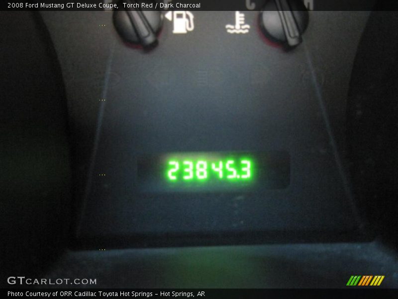 Torch Red / Dark Charcoal 2008 Ford Mustang GT Deluxe Coupe