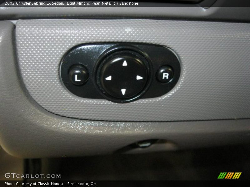 Light Almond Pearl Metallic / Sandstone 2003 Chrysler Sebring LX Sedan