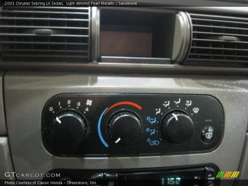 Controls of 2003 Sebring LX Sedan