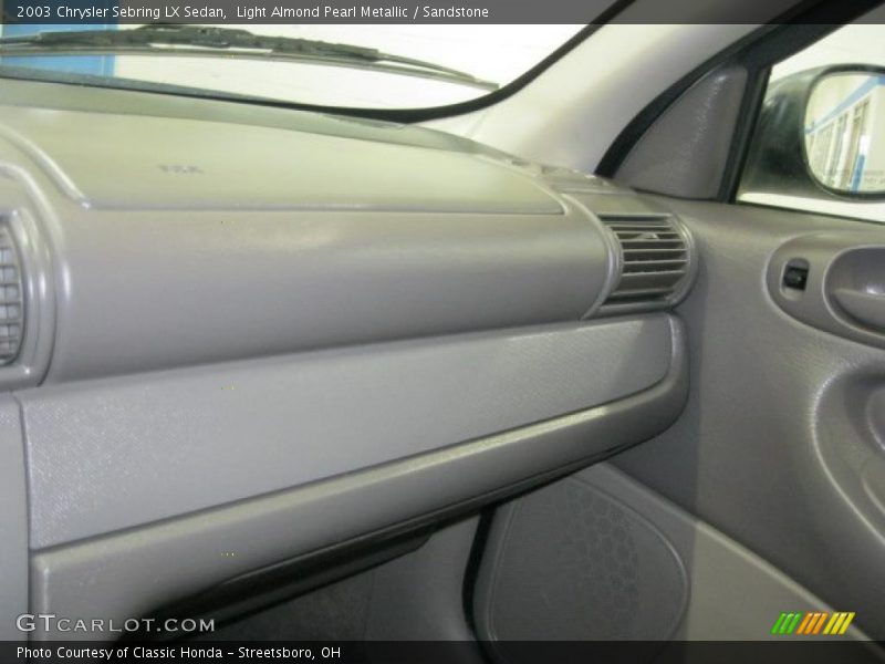 Light Almond Pearl Metallic / Sandstone 2003 Chrysler Sebring LX Sedan