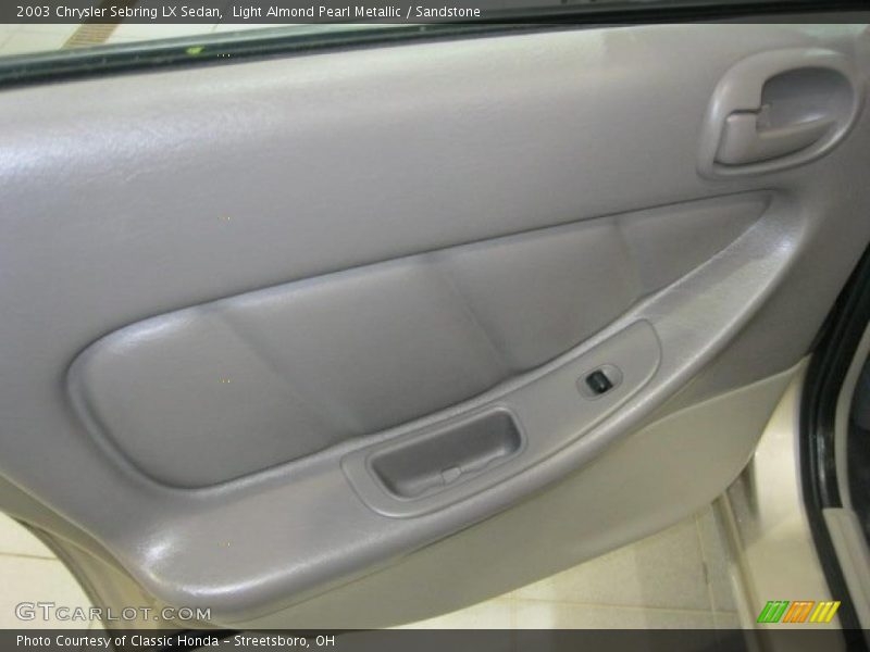 Light Almond Pearl Metallic / Sandstone 2003 Chrysler Sebring LX Sedan