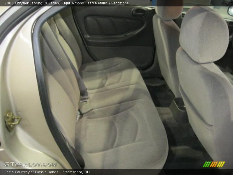 Light Almond Pearl Metallic / Sandstone 2003 Chrysler Sebring LX Sedan