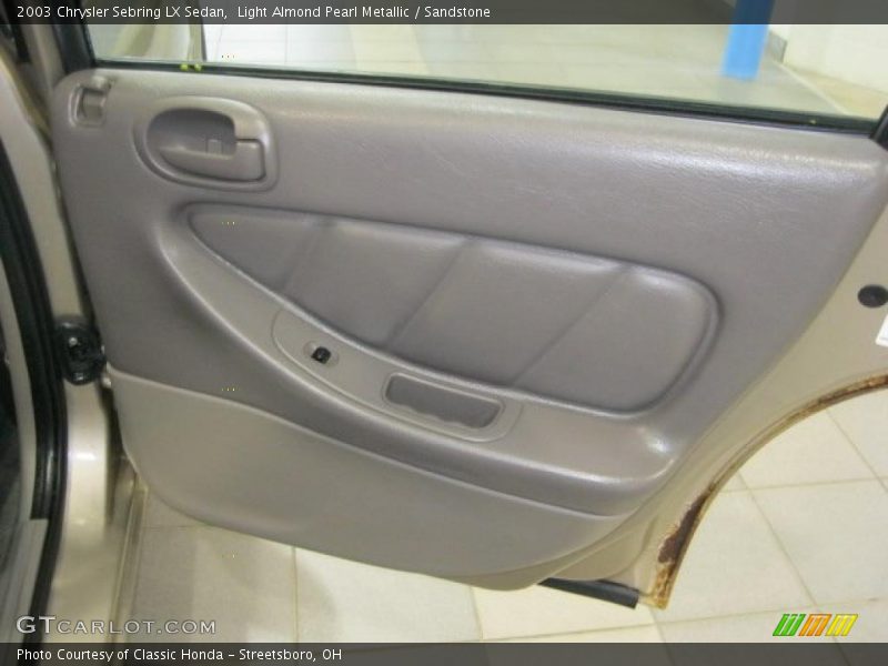 Light Almond Pearl Metallic / Sandstone 2003 Chrysler Sebring LX Sedan