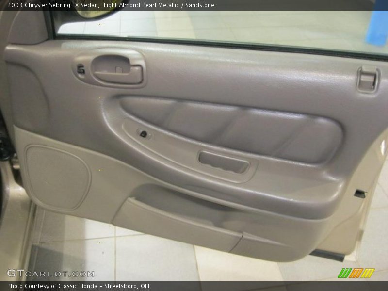 Light Almond Pearl Metallic / Sandstone 2003 Chrysler Sebring LX Sedan