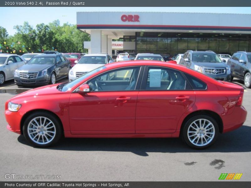 Passion Red / Quartz 2010 Volvo S40 2.4i