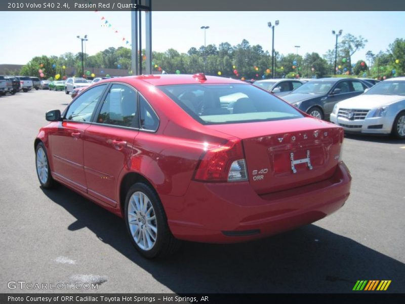 Passion Red / Quartz 2010 Volvo S40 2.4i