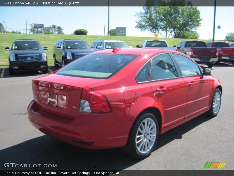 Passion Red / Quartz 2010 Volvo S40 2.4i