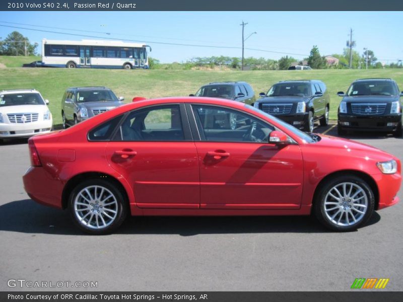 Passion Red / Quartz 2010 Volvo S40 2.4i