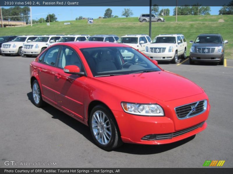 Passion Red / Quartz 2010 Volvo S40 2.4i