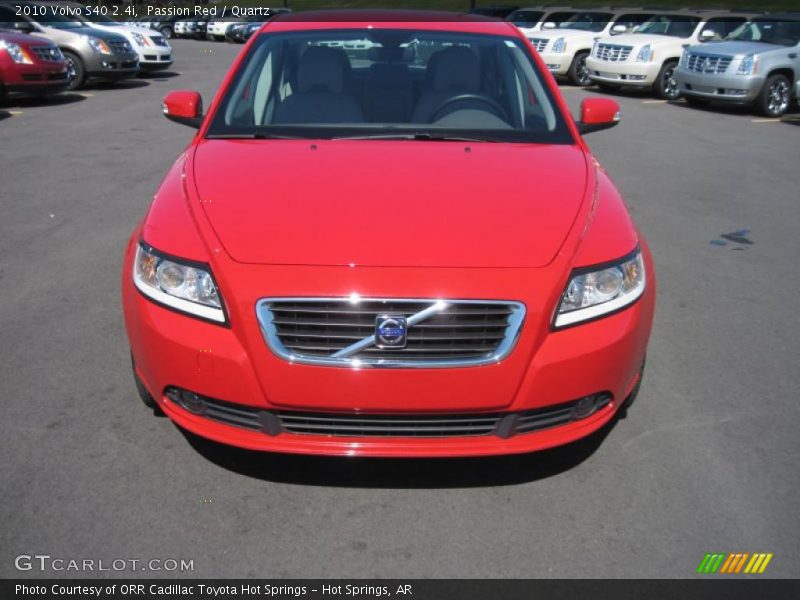 Passion Red / Quartz 2010 Volvo S40 2.4i