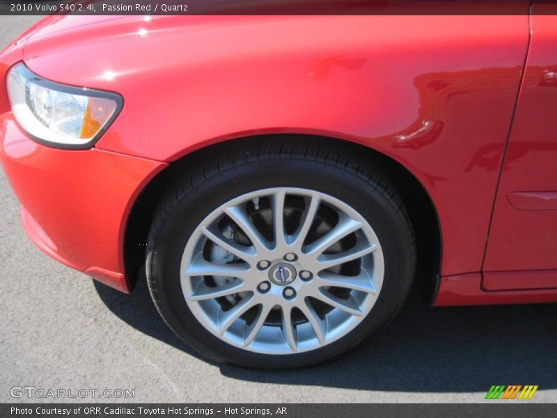 Passion Red / Quartz 2010 Volvo S40 2.4i