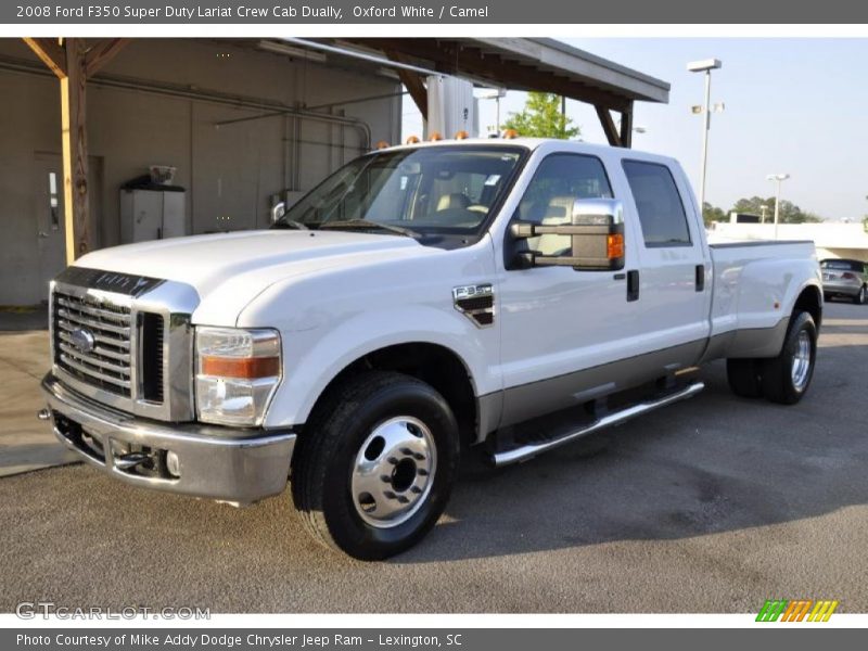 Front 3/4 View of 2008 F350 Super Duty Lariat Crew Cab Dually