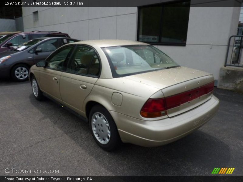 Gold / Tan 1997 Saturn S Series SL2 Sedan