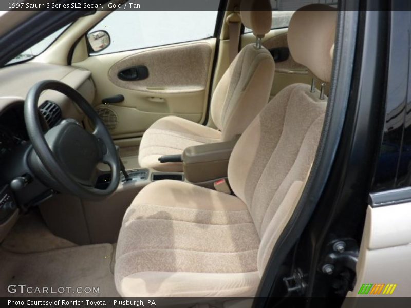 Gold / Tan 1997 Saturn S Series SL2 Sedan