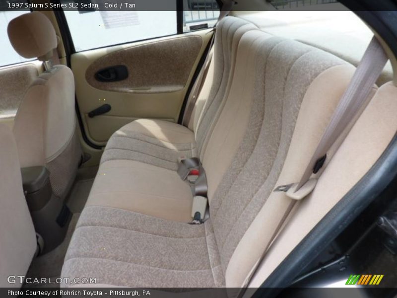 Gold / Tan 1997 Saturn S Series SL2 Sedan