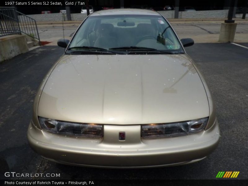 Gold / Tan 1997 Saturn S Series SL2 Sedan