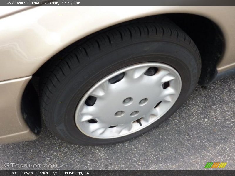 Gold / Tan 1997 Saturn S Series SL2 Sedan