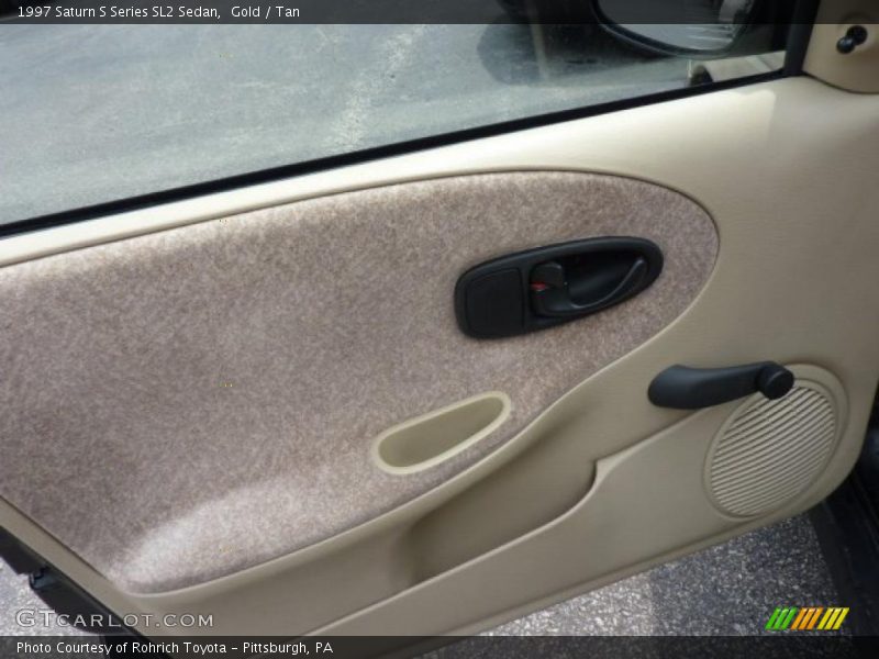 Gold / Tan 1997 Saturn S Series SL2 Sedan