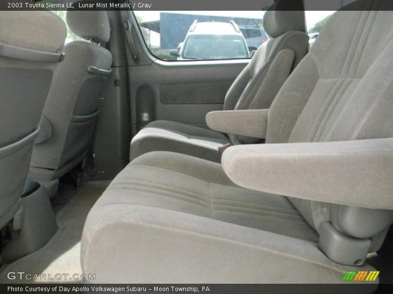 Lunar Mist Metallic / Gray 2003 Toyota Sienna LE