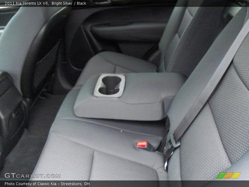 Bright Silver / Black 2011 Kia Sorento LX V6