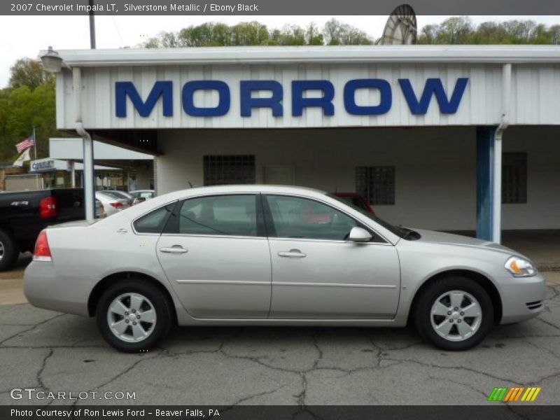 Silverstone Metallic / Ebony Black 2007 Chevrolet Impala LT