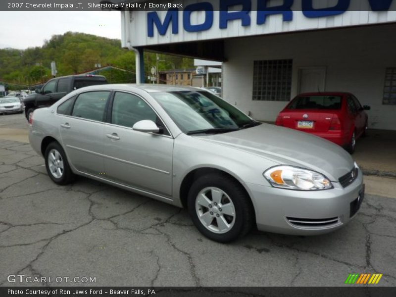 Silverstone Metallic / Ebony Black 2007 Chevrolet Impala LT