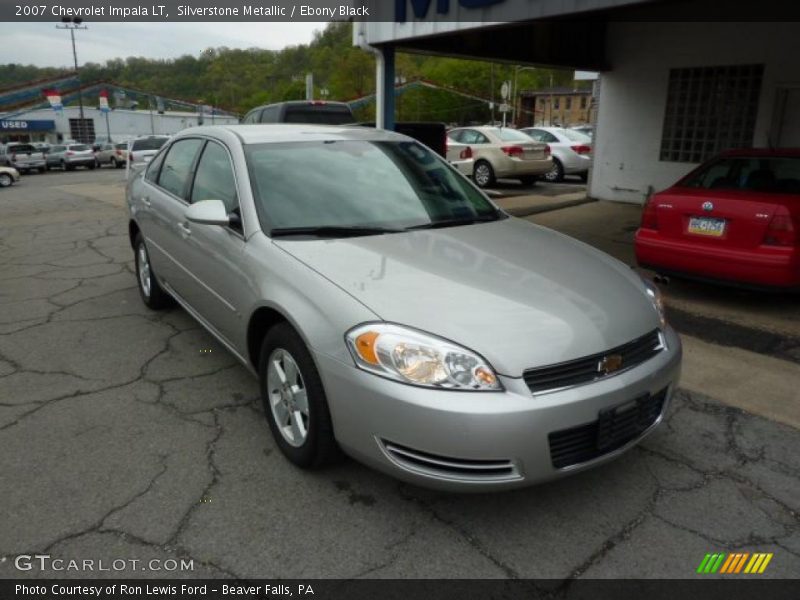 Silverstone Metallic / Ebony Black 2007 Chevrolet Impala LT