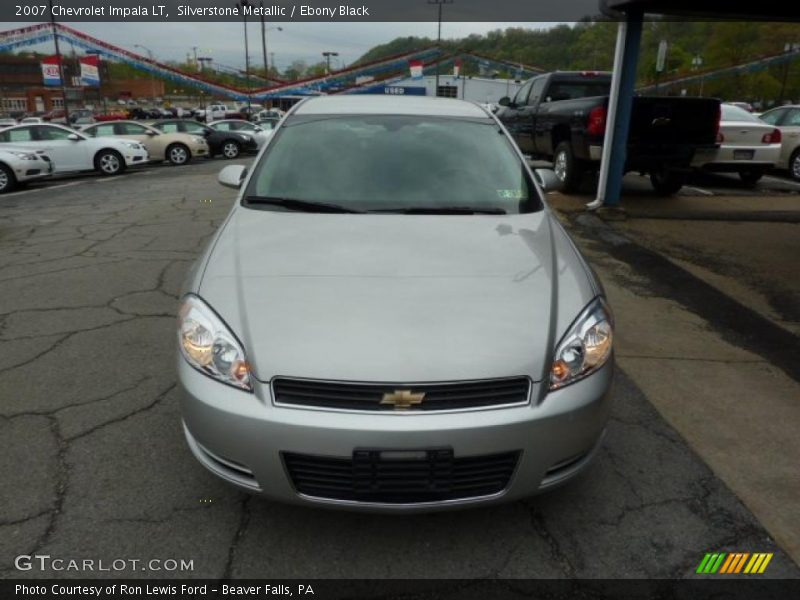 Silverstone Metallic / Ebony Black 2007 Chevrolet Impala LT