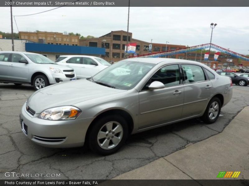 Silverstone Metallic / Ebony Black 2007 Chevrolet Impala LT