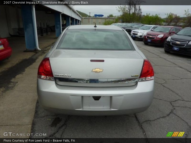Silverstone Metallic / Ebony Black 2007 Chevrolet Impala LT