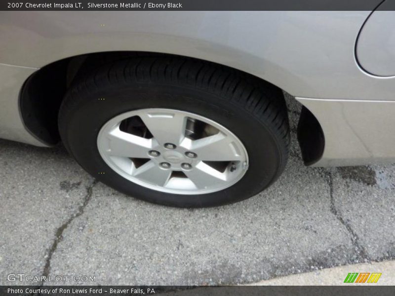 Silverstone Metallic / Ebony Black 2007 Chevrolet Impala LT