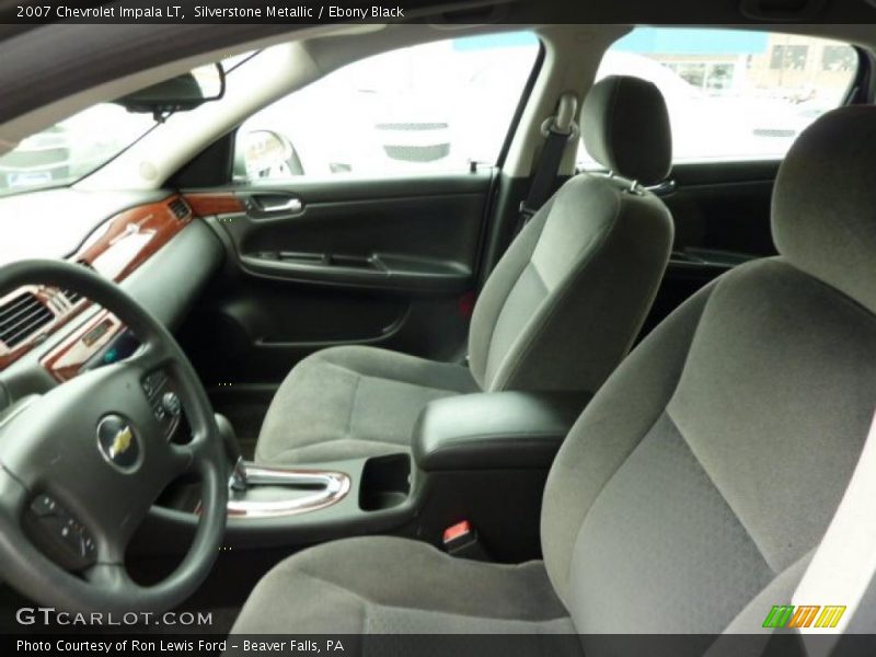 Silverstone Metallic / Ebony Black 2007 Chevrolet Impala LT