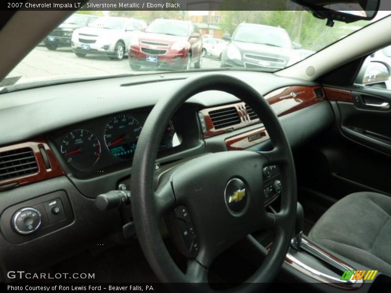 Silverstone Metallic / Ebony Black 2007 Chevrolet Impala LT