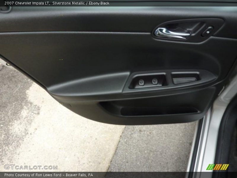 Silverstone Metallic / Ebony Black 2007 Chevrolet Impala LT