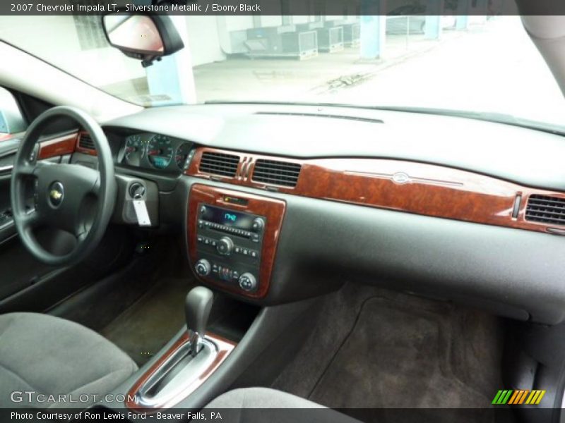 Silverstone Metallic / Ebony Black 2007 Chevrolet Impala LT