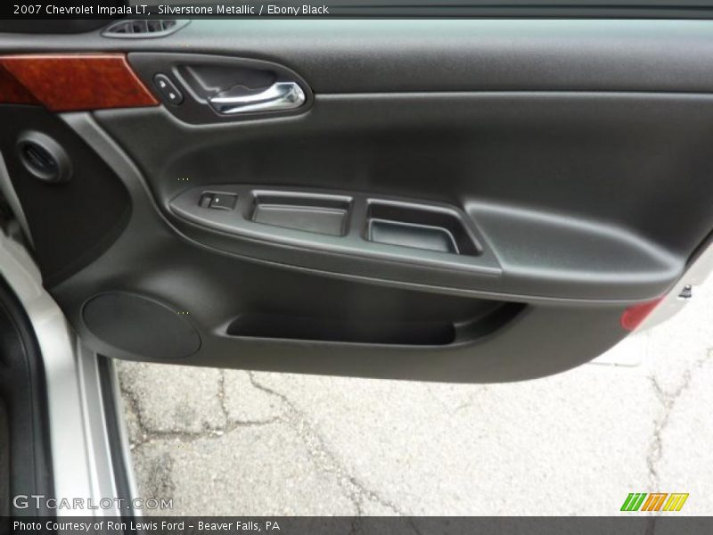 Silverstone Metallic / Ebony Black 2007 Chevrolet Impala LT