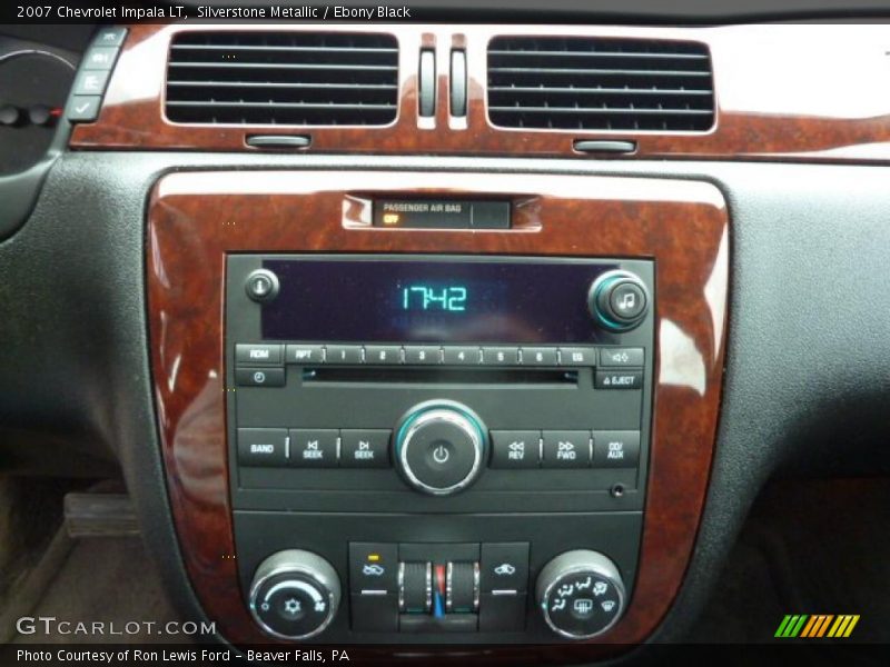 Silverstone Metallic / Ebony Black 2007 Chevrolet Impala LT